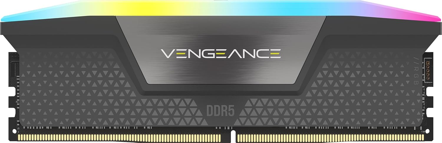 Imagen del Corsair Memoria RAM DRAM DDR5 VENGEANCE RGB 32GB (1x32) a 5200 MT/s C40 AMD EXPO