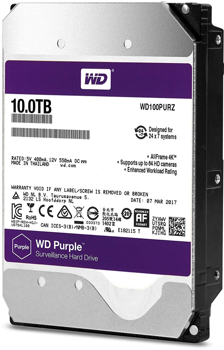 Imagen del Western Digital Purple 12TB