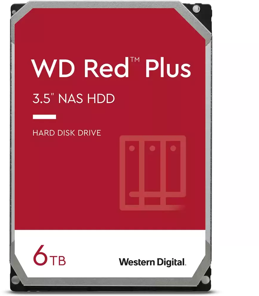 Imagen del Western Digital Red 6TB 5400RPM 3.5"
