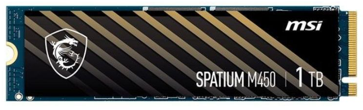 Imagen del MSI SSD M.2 (2280) - 1 TB - MSI Spatium M450 - NVMe PCIe 4.0 x4 (SPATIUM M450 PCIe 4.0 NVMe M.2) 1TB PCIe 4.0