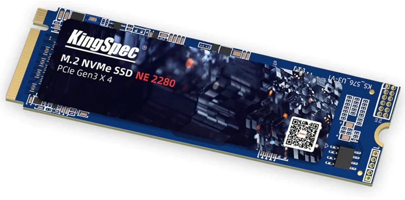 Imagen del UNIDAD DE ESTADO SOLIDO SSD 512GB KINGSPEC M2 PCI exp 3.0 NE-512GB-2280 512GB