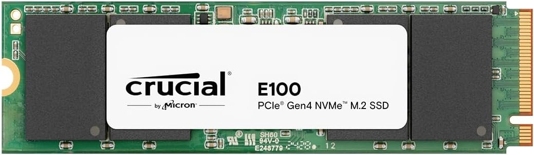 Crucial E100 480GB PCIe 4.0