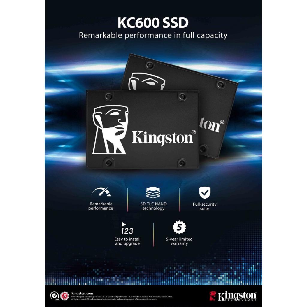 Kingston Kc600 256GB SATA III