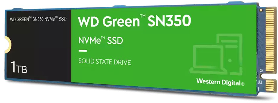Imagen del Western Digital Sn350 1TB PCIe 3.0