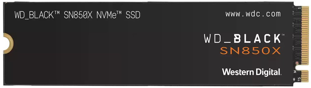 Imagen del Western Digital Black Sn850X 1TB PCIe 4.0