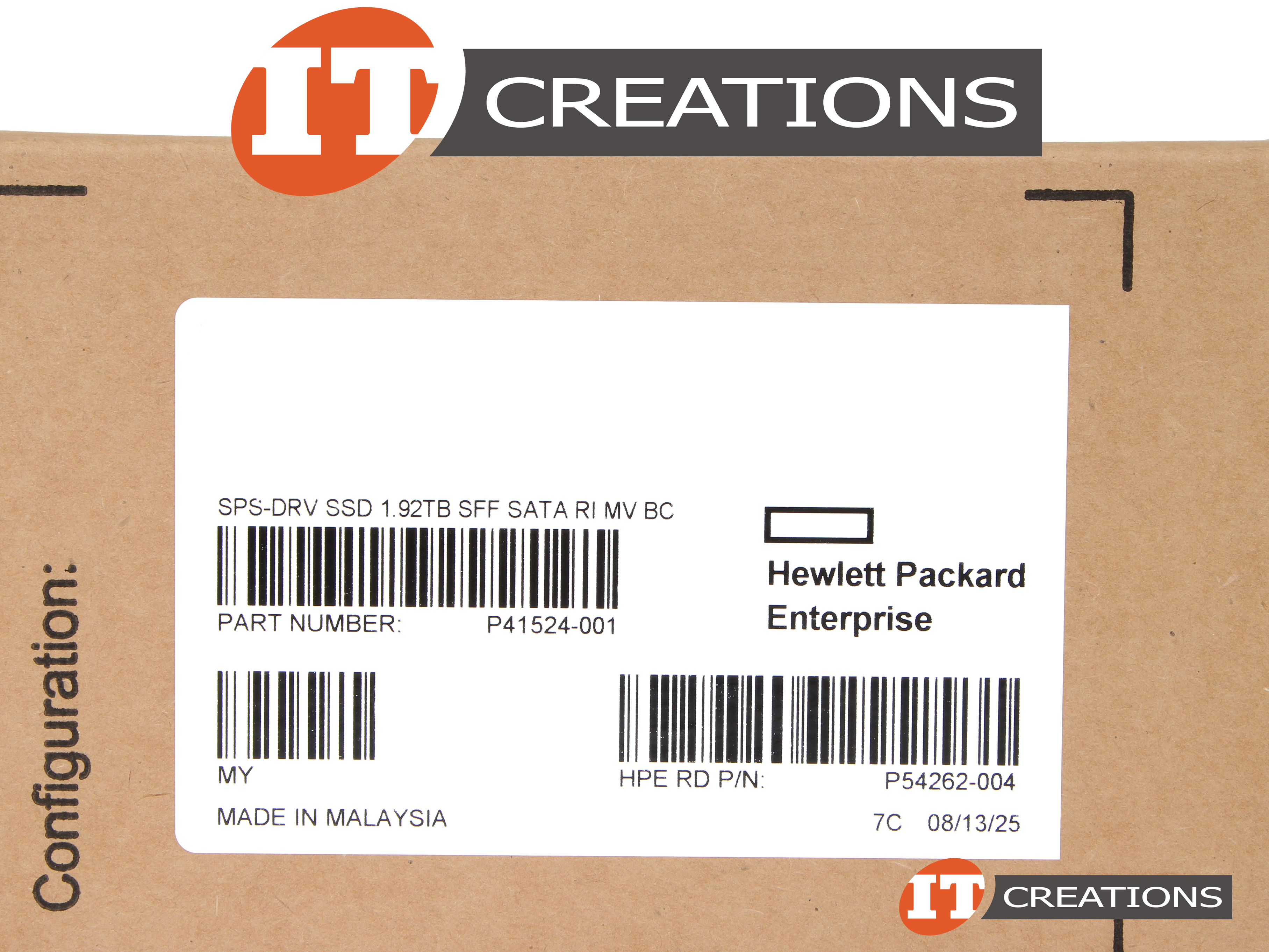 Imagen del HPE 1.92TB SATA III