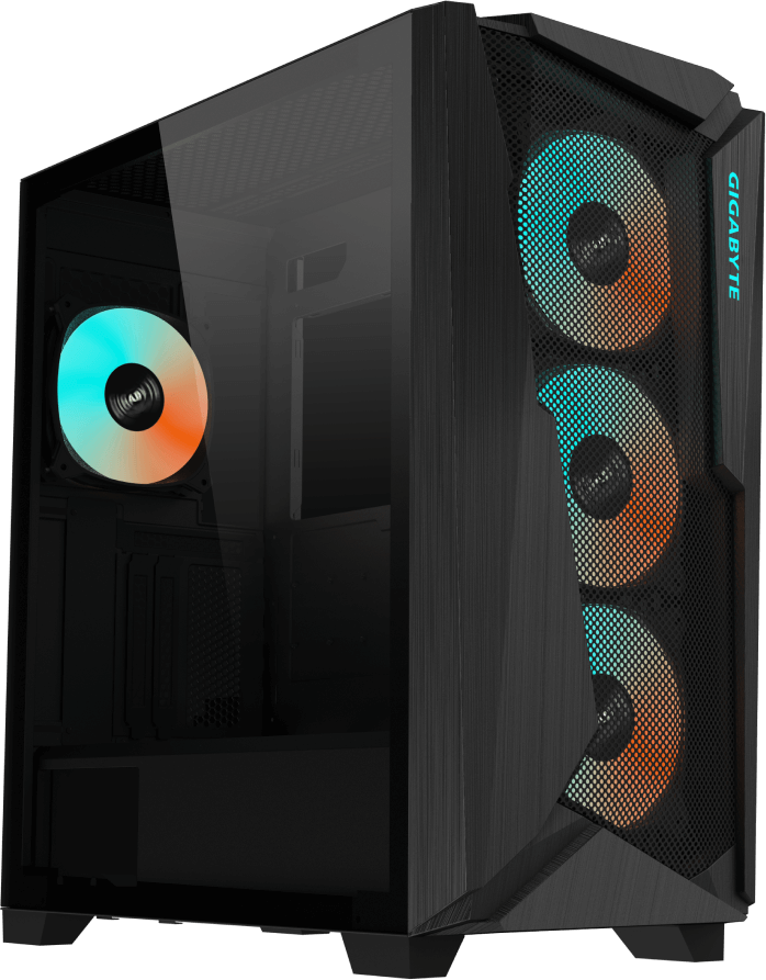 GIGABYTE C301 Glass, ATX extendida, Vidrio templado, Color ATX