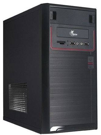 XTECH XTQ-100 Micro ATX Color Negro C/Fuente 600W Micro ATX