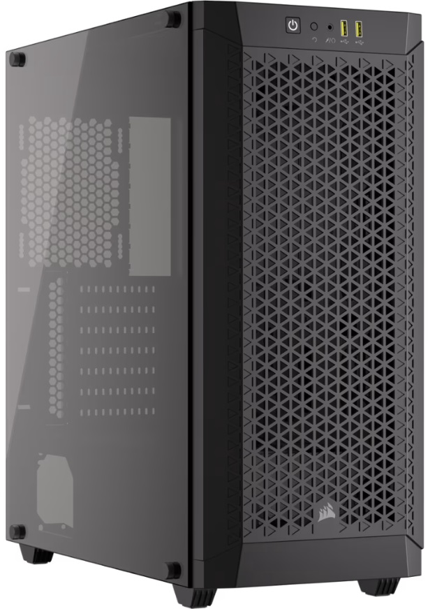 CORSAIR - Corsair  480T Airflow - S/Fuente - E-ATX - Negro - No incluye ventiladores E-ATX