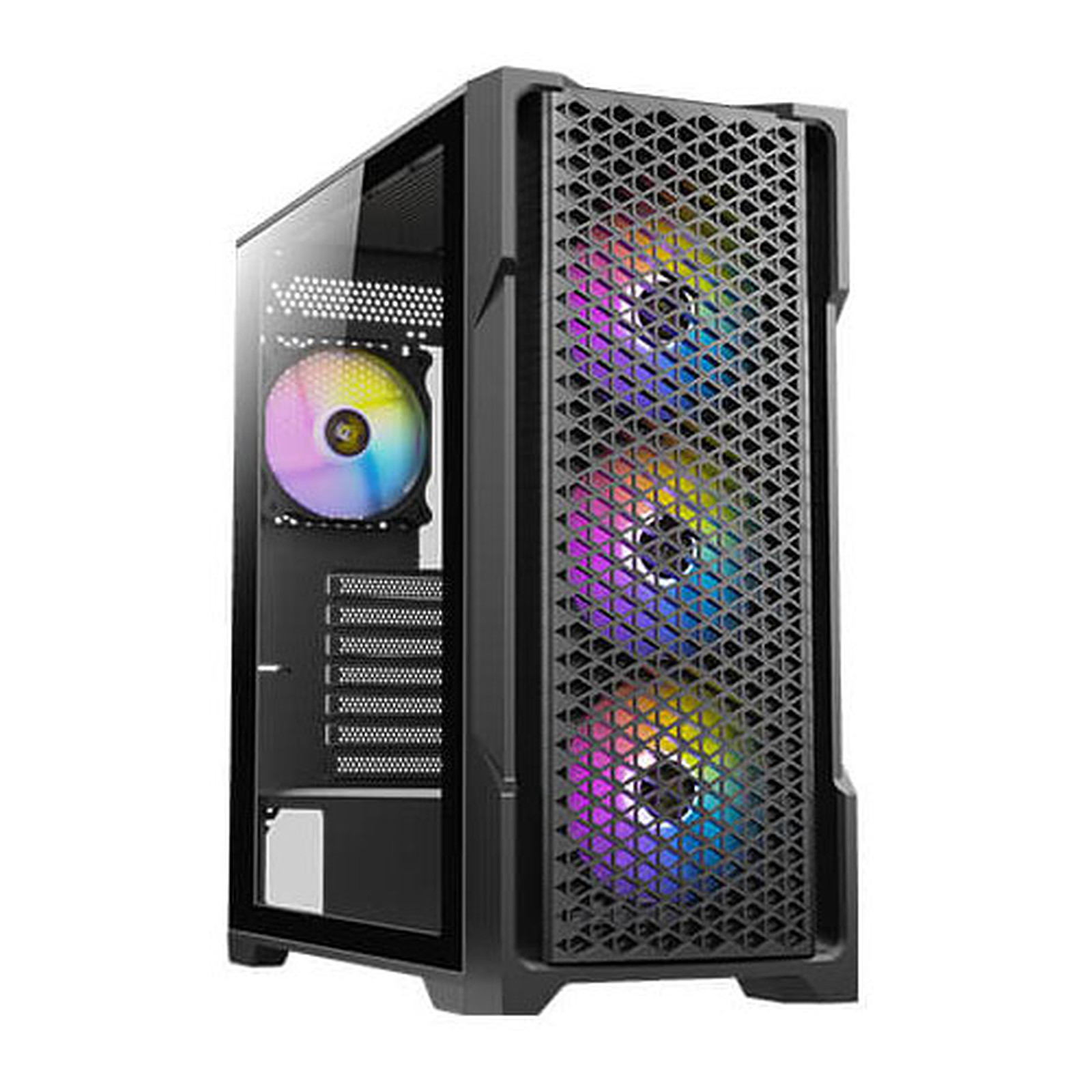 ANTEC - Antec CX700 ARGB - S/Fuente - ATX - Negro - Incluye 3 FAN 120mm ATX