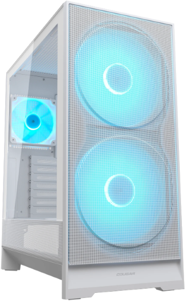 COUGAR Airface 180 White 3 ventiladores incluidos ATX