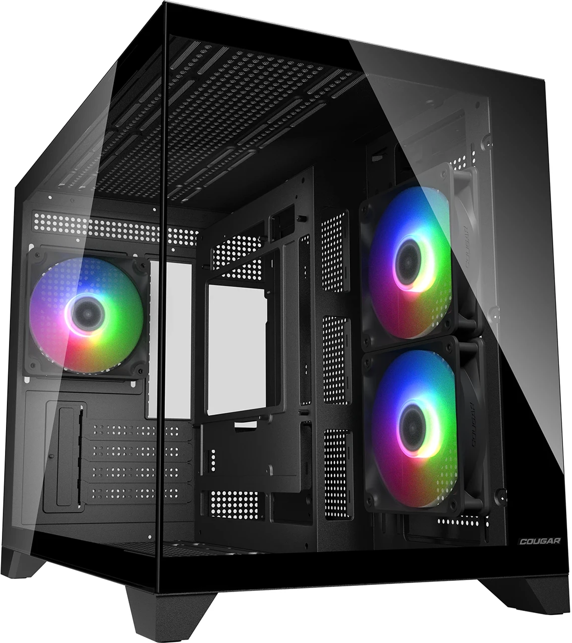Imagen del COUGAR Fv150 Mini  Rgb Black 3 Ventiladores ATX