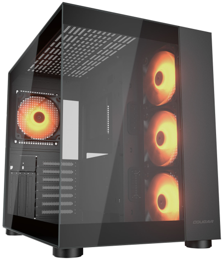 Imagen del COUGAR FV150 RGB Black 4 ventiladores ATX