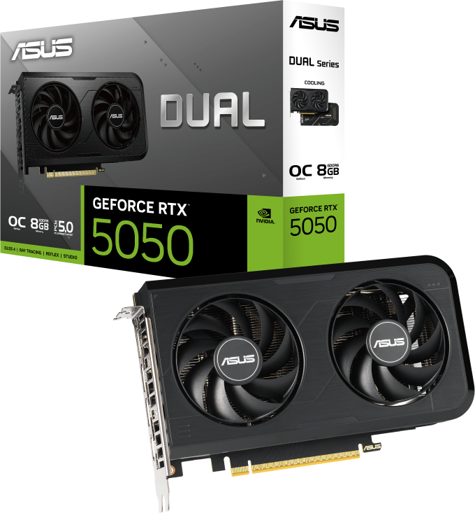 Imagen del Asus Geforce RTX 5050 8G Dual OC