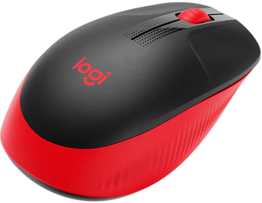 Logitech Mouse inalámbrico  M190, óptico,, receptor USB, Ro wireless