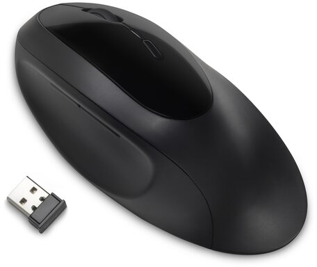 Kensington Mouse  Pro Fit Ergo, inalámbrico, USB, Bluetooth,  wireless