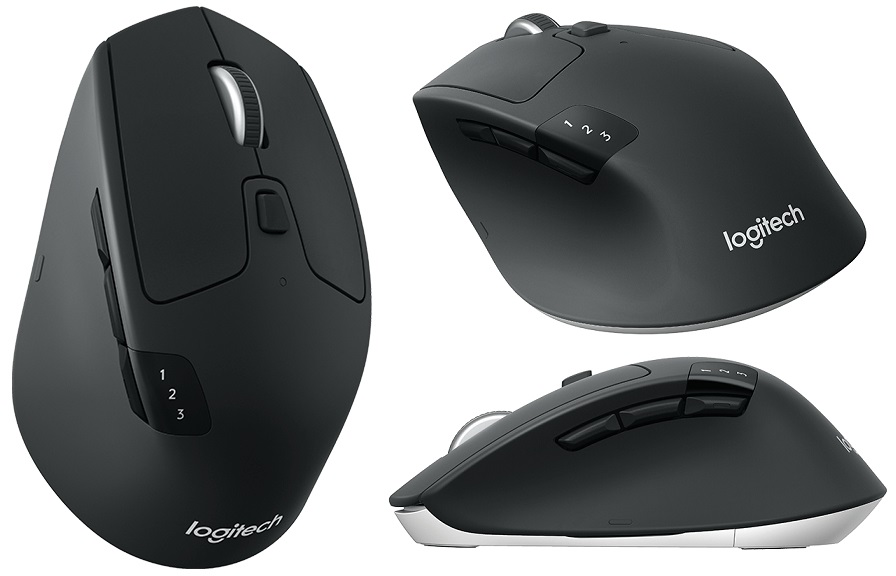 Logitech Mouse inalámbrico  M720, óptico, RF + Bluetooth, D wireless