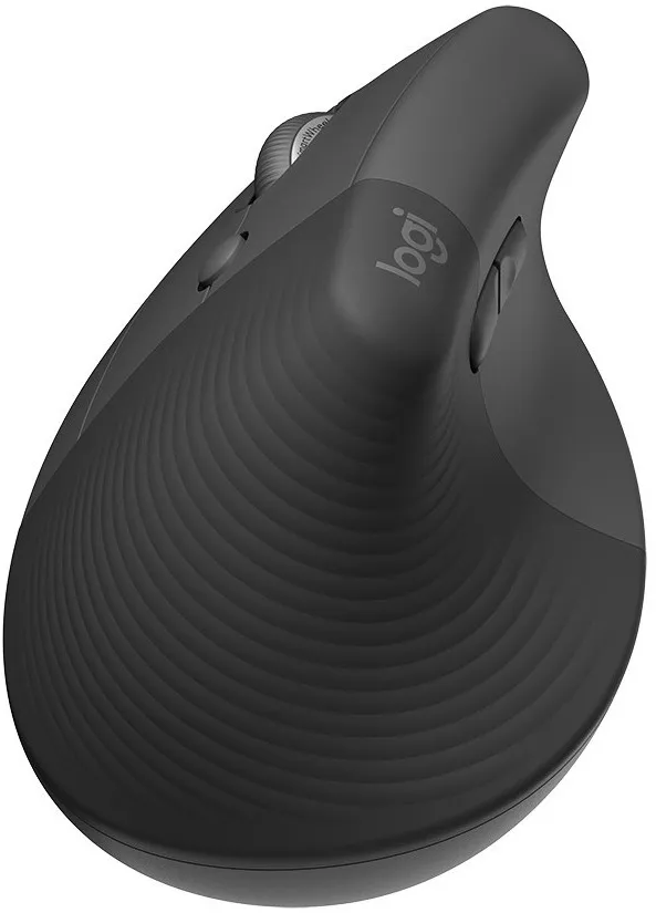 Logitech Mouse ergonómico  MX Vertical, inalámbrico RF + Bl wireless 4000DPI