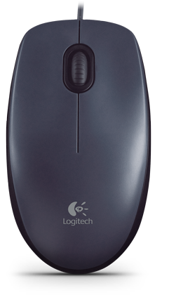 Logitech Mouse  M90 - USB Negro Alámbrico