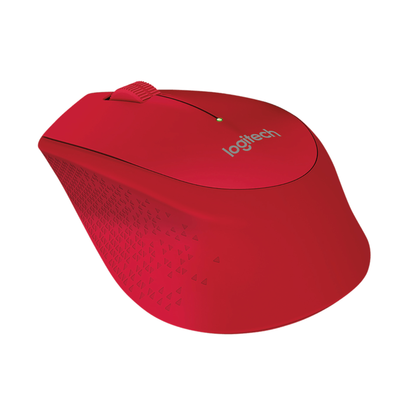Logitech Mouse Inalambrico  M280 Rojo Wireless 2.4GHz Inalámbrico