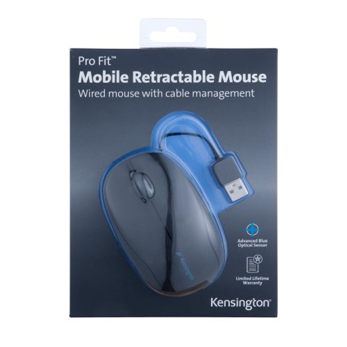 Kensington Mouse retráctil Pro Fit