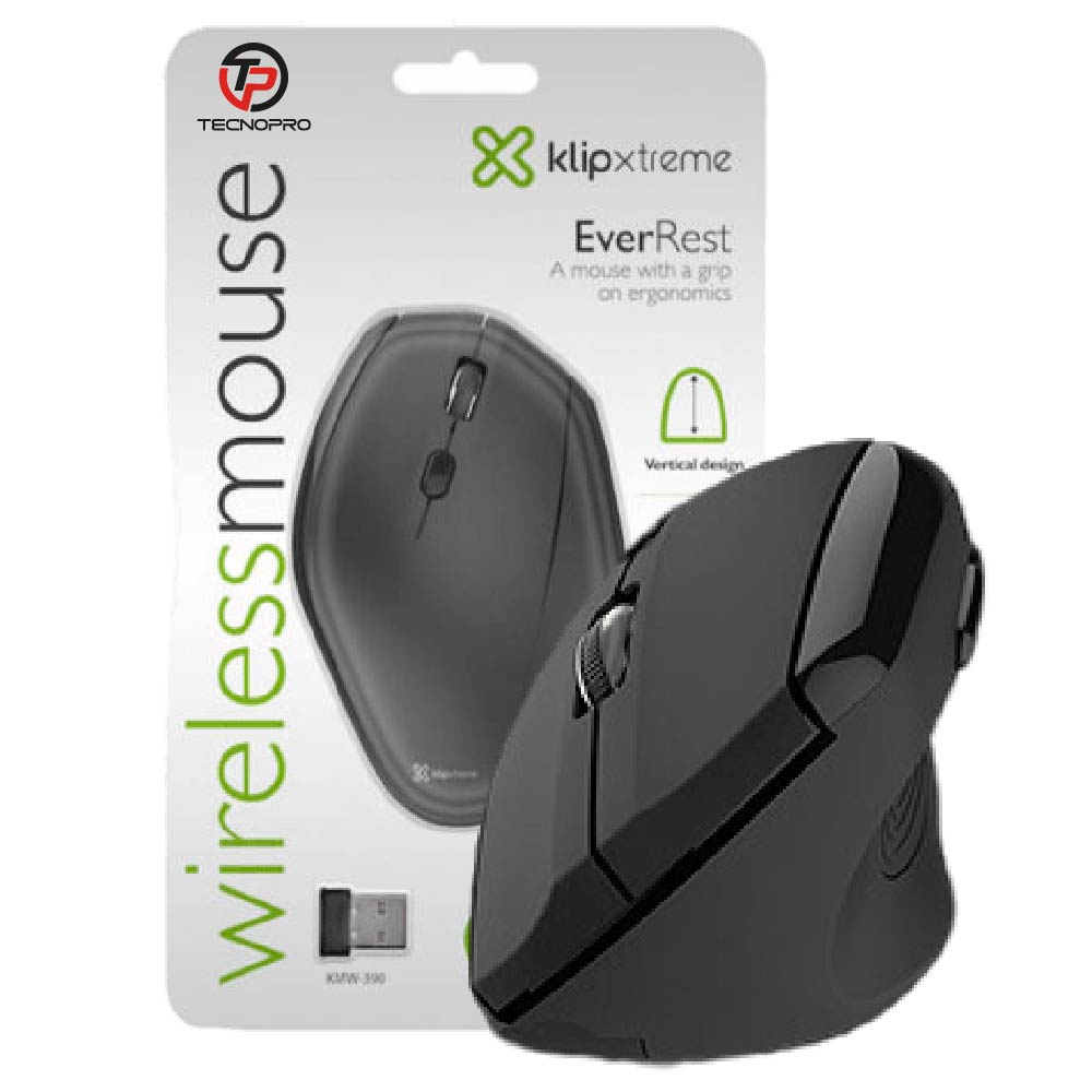 Imagen del Klip Xtreme Mouse inalámbrico  - Vertical Inalámbrico