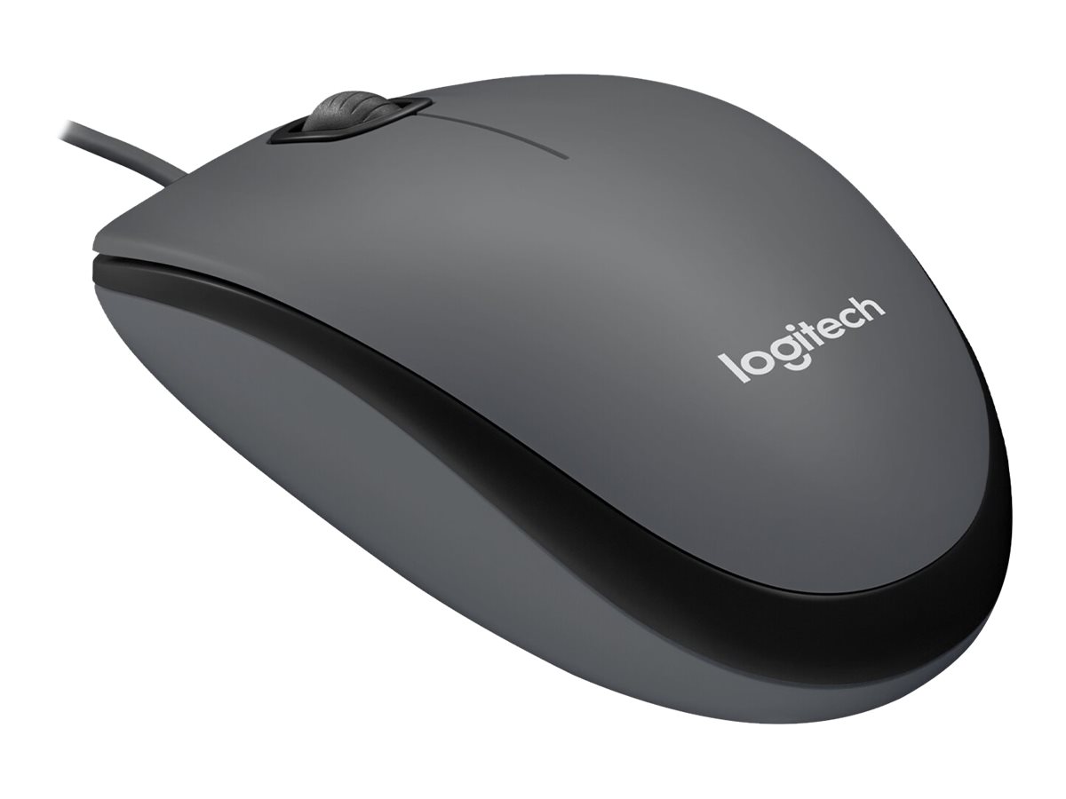 Logitech M90 - Ratón - diestro y zurdo - óptico - cableado  Alámbrico