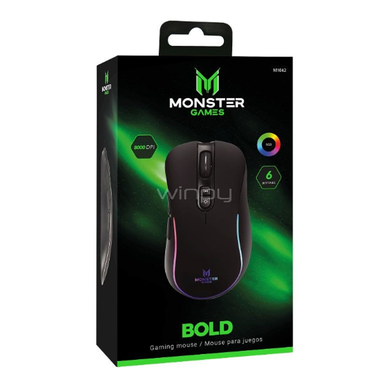 Monster Games Mouse Gamer Bold
