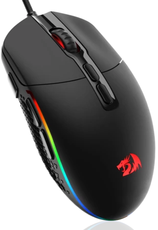 Redragon Mouse Invader Rgb Black M719 Rgb