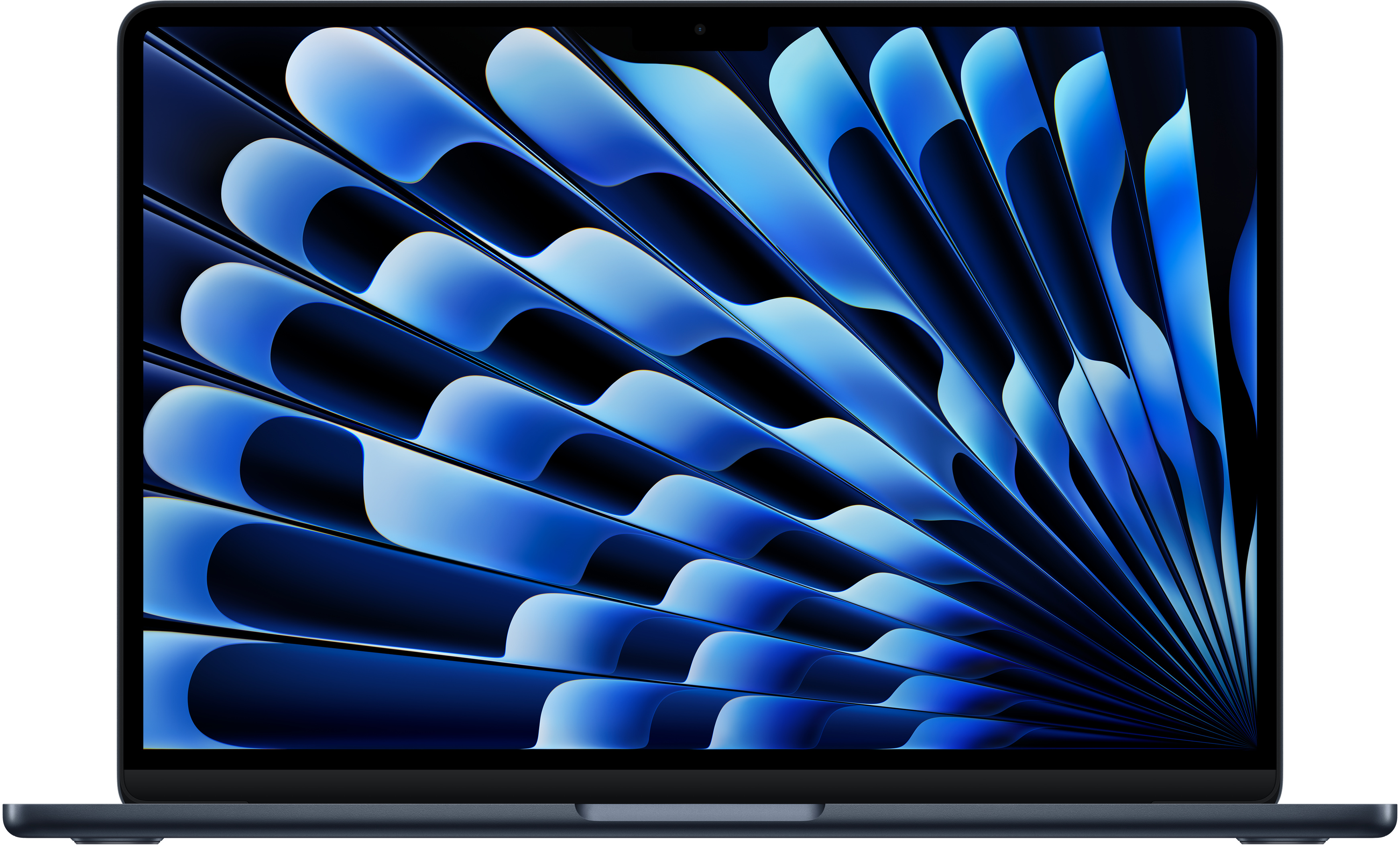 Imagen del Apple MacBook Air 15.3" Chip M4 CPU 10 Núcleos GPU 8 Núcleos 16GB RAM 256GB SSD Medianoche [MW1L3CI/A]
