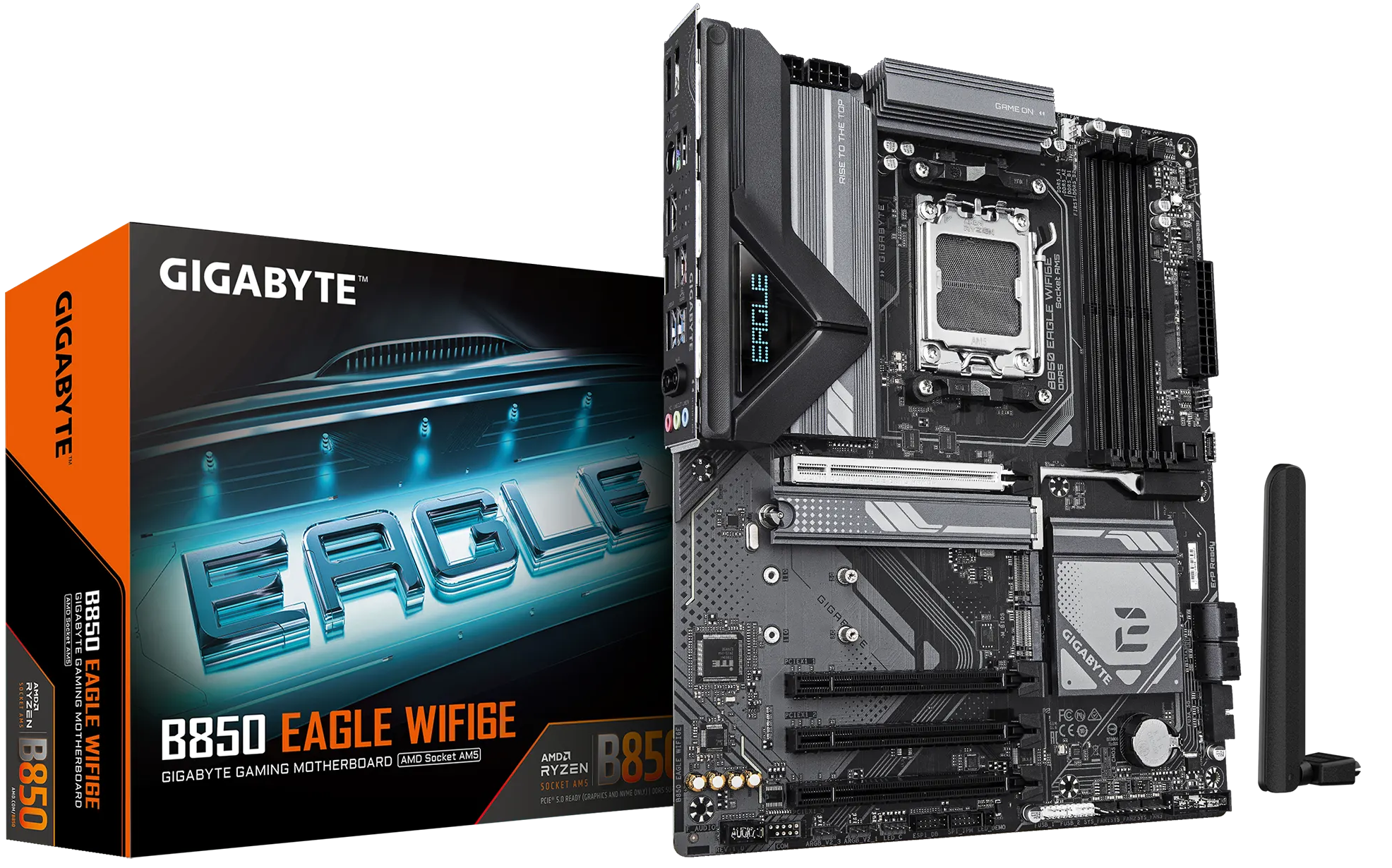 Imagen del Gigabyte B850 EAGLE WIFI6E AM5 B850