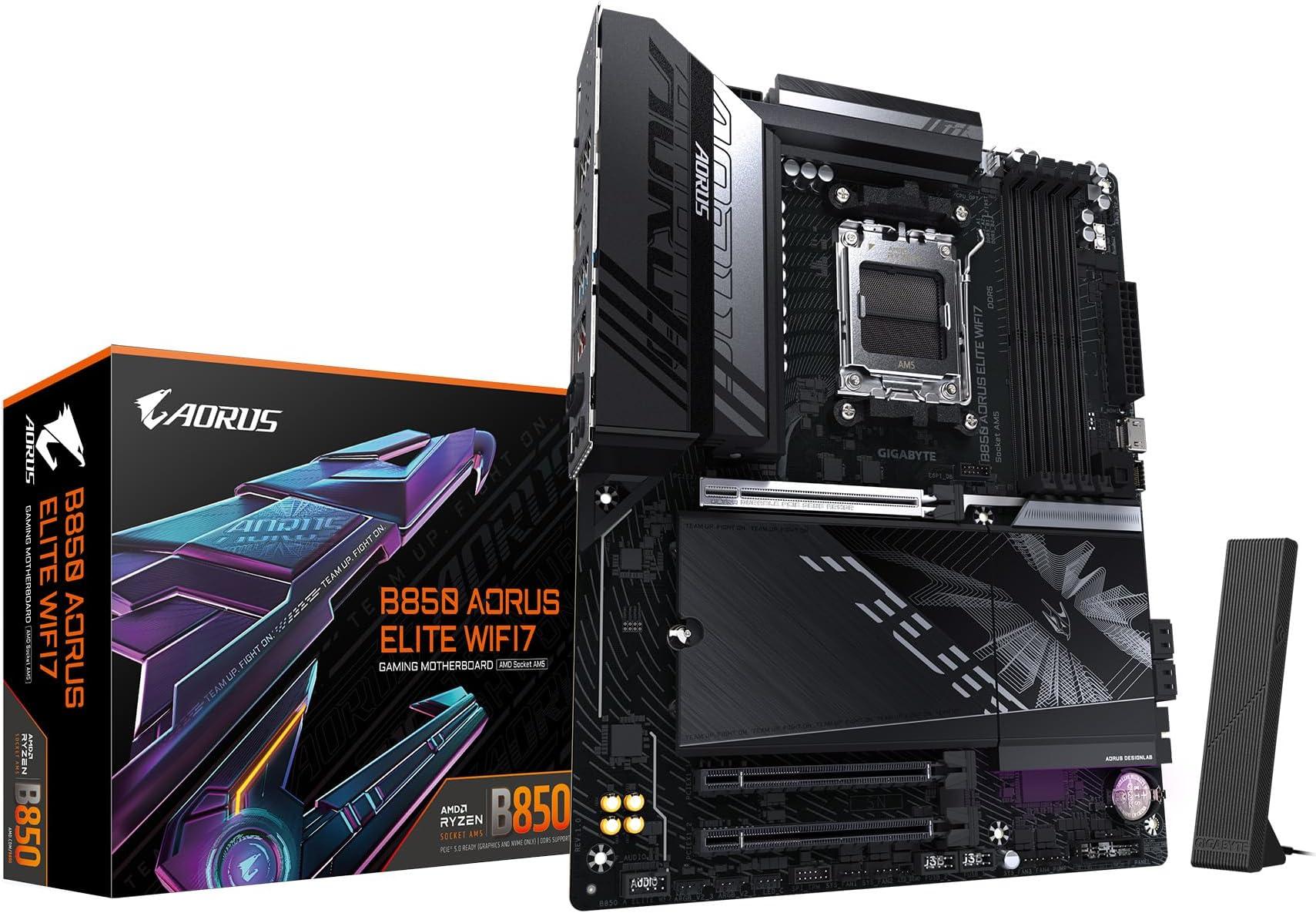Gigabyte B850M AORUS ELITE WIFI6E ICE AM5 B850