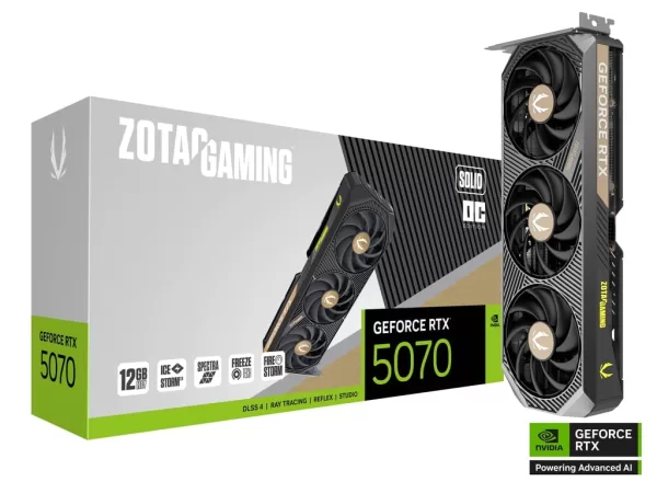 Imagen del Zotac Geforce RTX 5070 12G OC