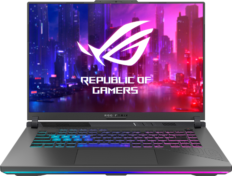 Imagen del Asus Notebook Gamer ROG Strix G16 AMD Ryzen 9 32GB RAM 1TB SSD RTX 5060 16'' 2.5K WQXGA 240Hz [90NR0KW7-M005C0]