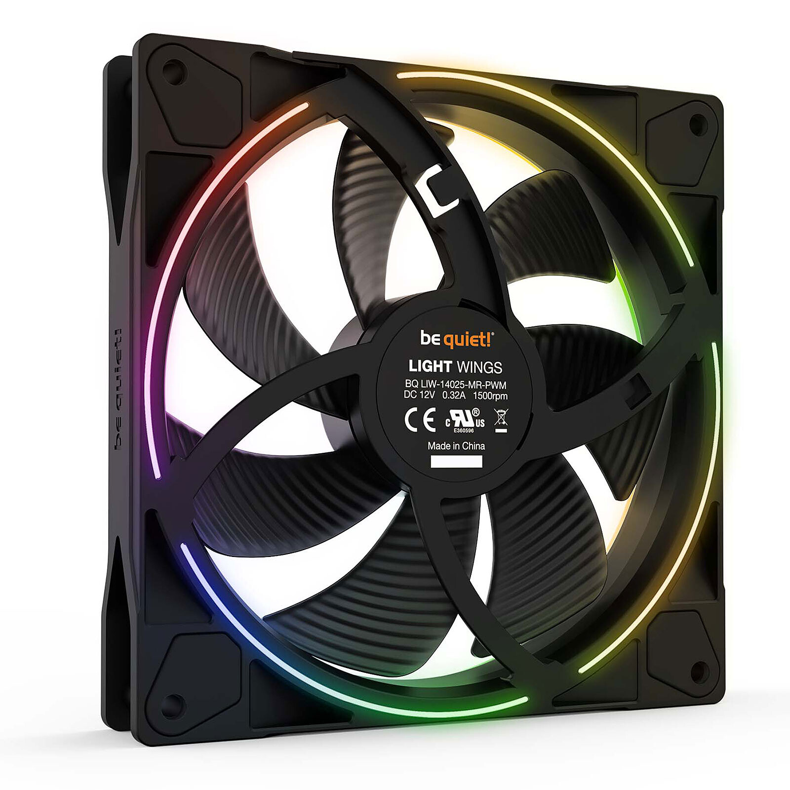 BE QUIET! Light Wings Color 140mm ARGB [3x]