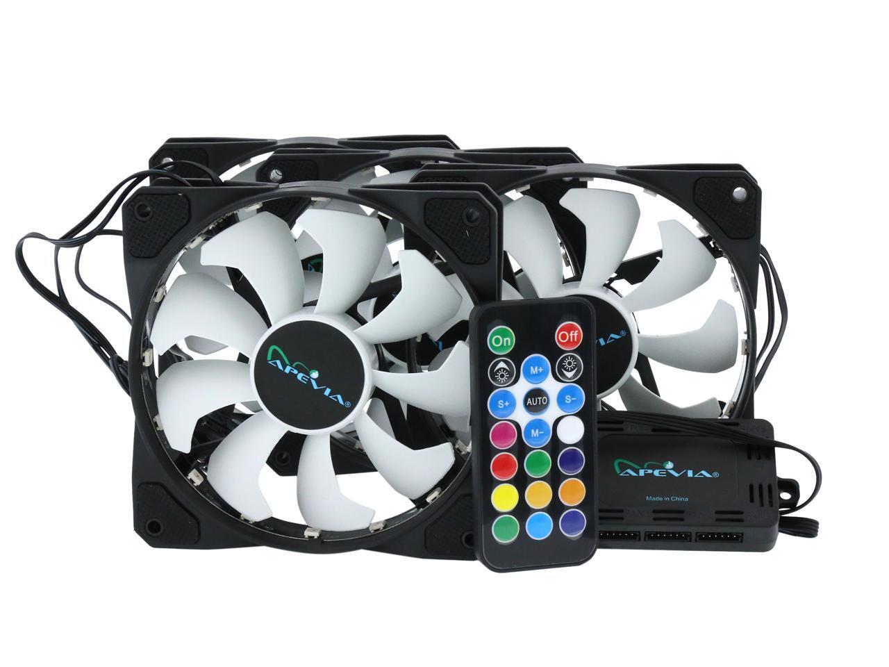 APEVIA Fr412L2S Frostblade Control 120mm RGB [4x]