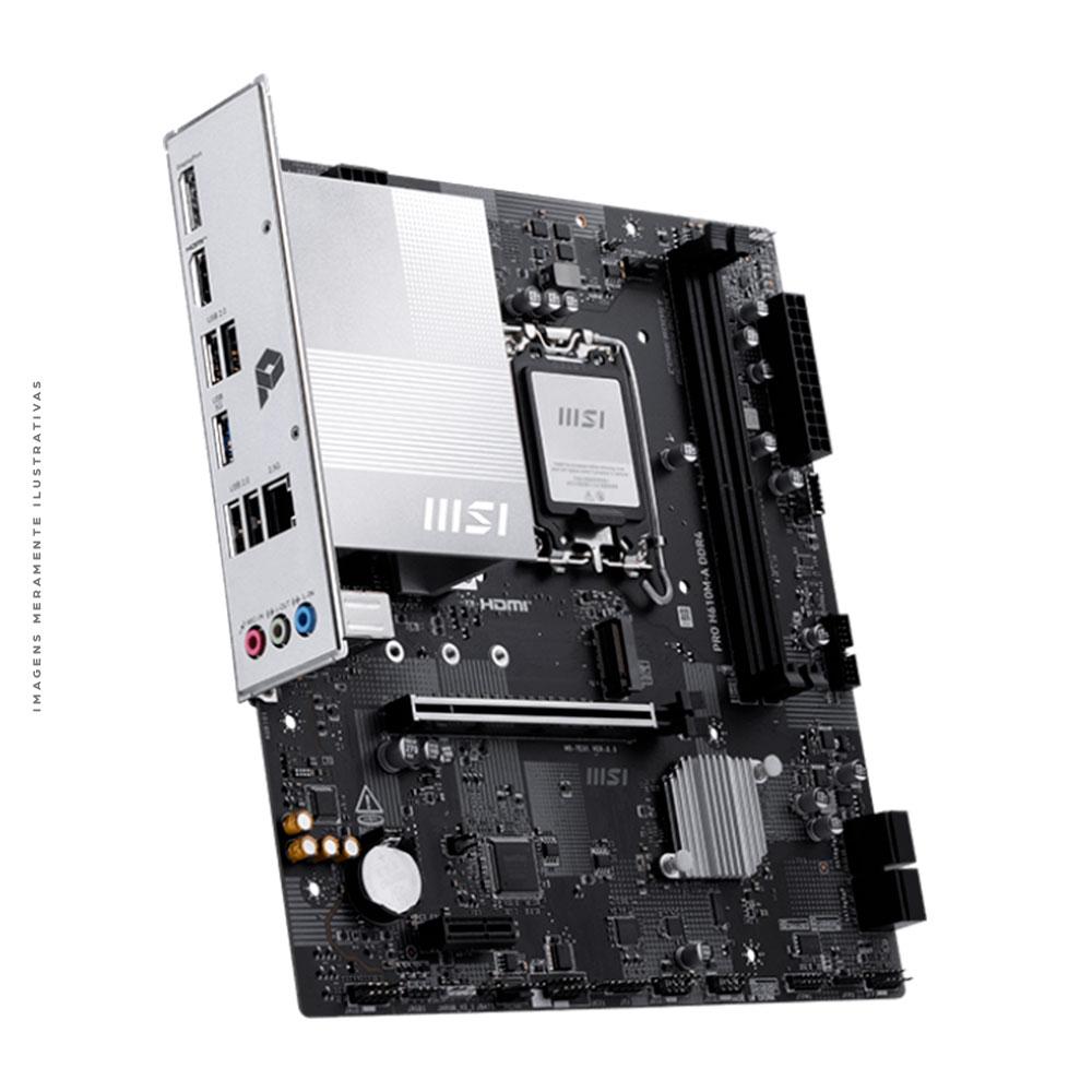 MSI PRO H610M-A ( , H610, , mATX) [PRO-H610M-A- ] LGA1700 H610
