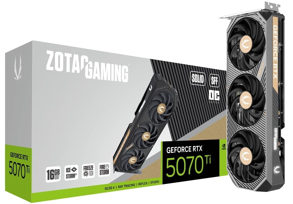 Imagen del Zotac Geforce RTX 5070 TI Gaming