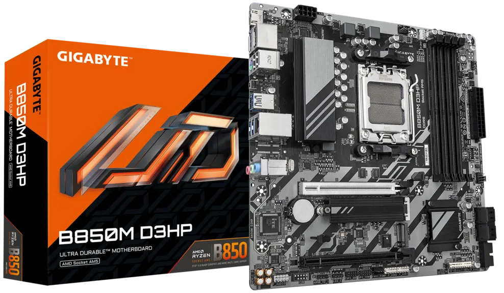 Imagen del Gigabyte B850M D3HP AM5 B850