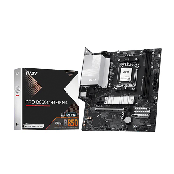 Imagen del MSI PRO B850M-B GEN4 AM5 Micro ATX [PRO B850M-B GEN4] AM5 B850