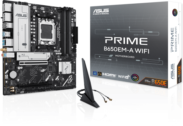 Imagen del Asus PRIME B650EM-A WIFI [PRIME B650EM-A WIFI] AM5 B650E