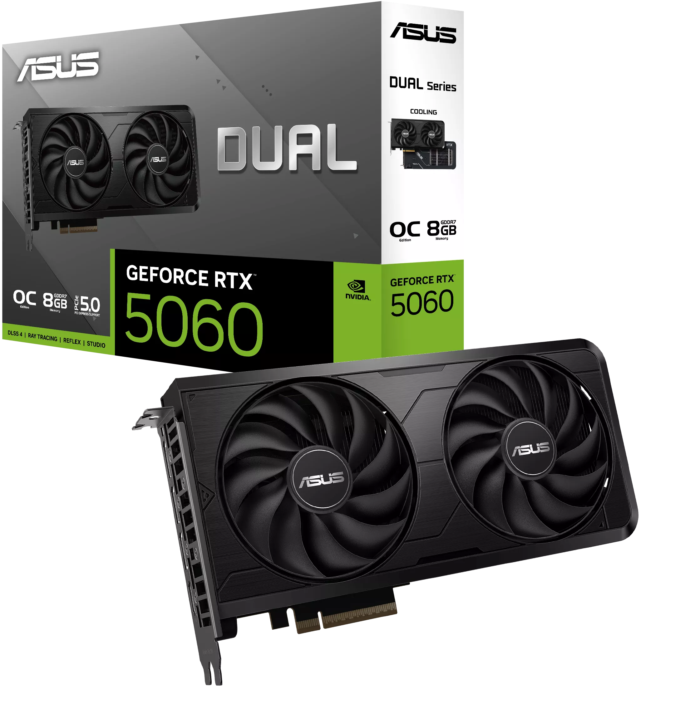 Imagen del Asus Geforce RTX 5060 8G Dual OC [DUAL-RTX5060-O8G-EVO]