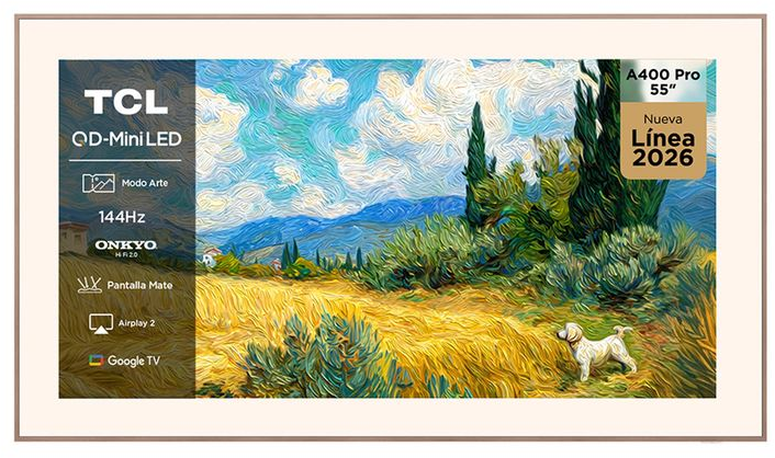 Imagen del Tcl TV Smart TV 65" QD-Mini LED ART TV A400 Pro