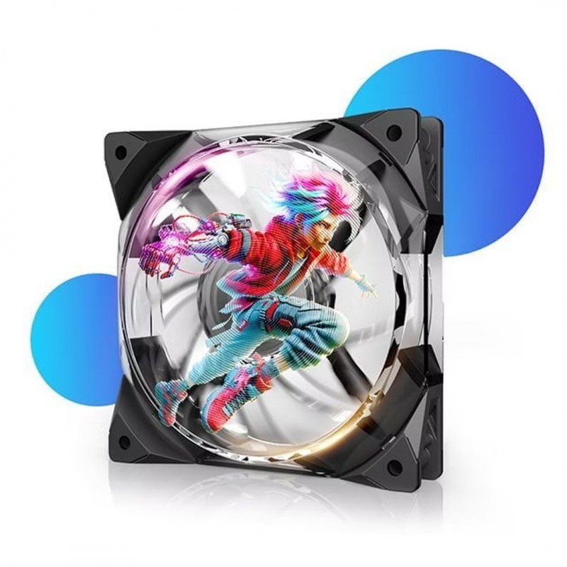 SIN MARCA Dynatron Holo120 Holográfico 120mm RGB