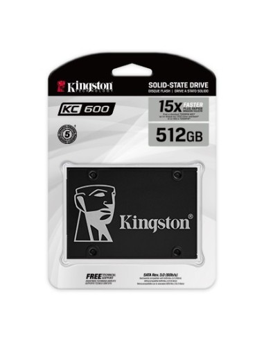 Kingston SSD Kingston KC600 2.5” 512GB 512GB