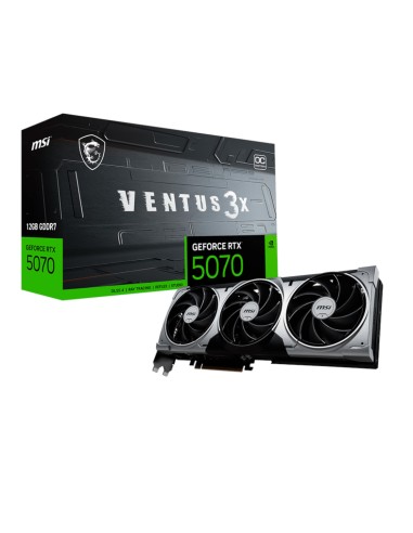 Imagen del MSI Geforce RTX 5070 12G Ventus OC [5070-VENTUS-3X-12G-OC]
