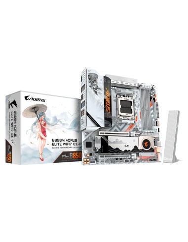 Imagen del AORUS B850M Aorus Elite WIFI7 ICE-P AM5 B850