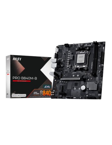 Imagen del MSI PRO B840M-B AM5 B840