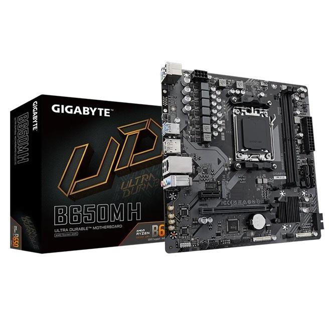 Gigabyte M/B sAM5 (AMD) - Gigabyte B650M H - 2x - 1x M.2  - DisplayPort/HDMI - m-ATX AM5 B650