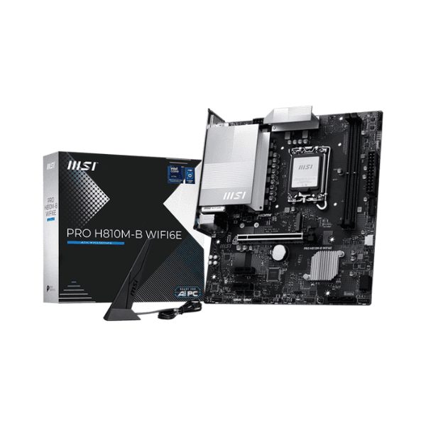 MSI PRO H810M-B WIFI6E ( , , Micro ATX, Wi-Fi 6E) [PRO H810M-B WIFI6E] LGA1851 H810